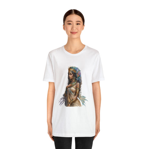 Ancient Egyptian Priestess - Short Sleeve Tee